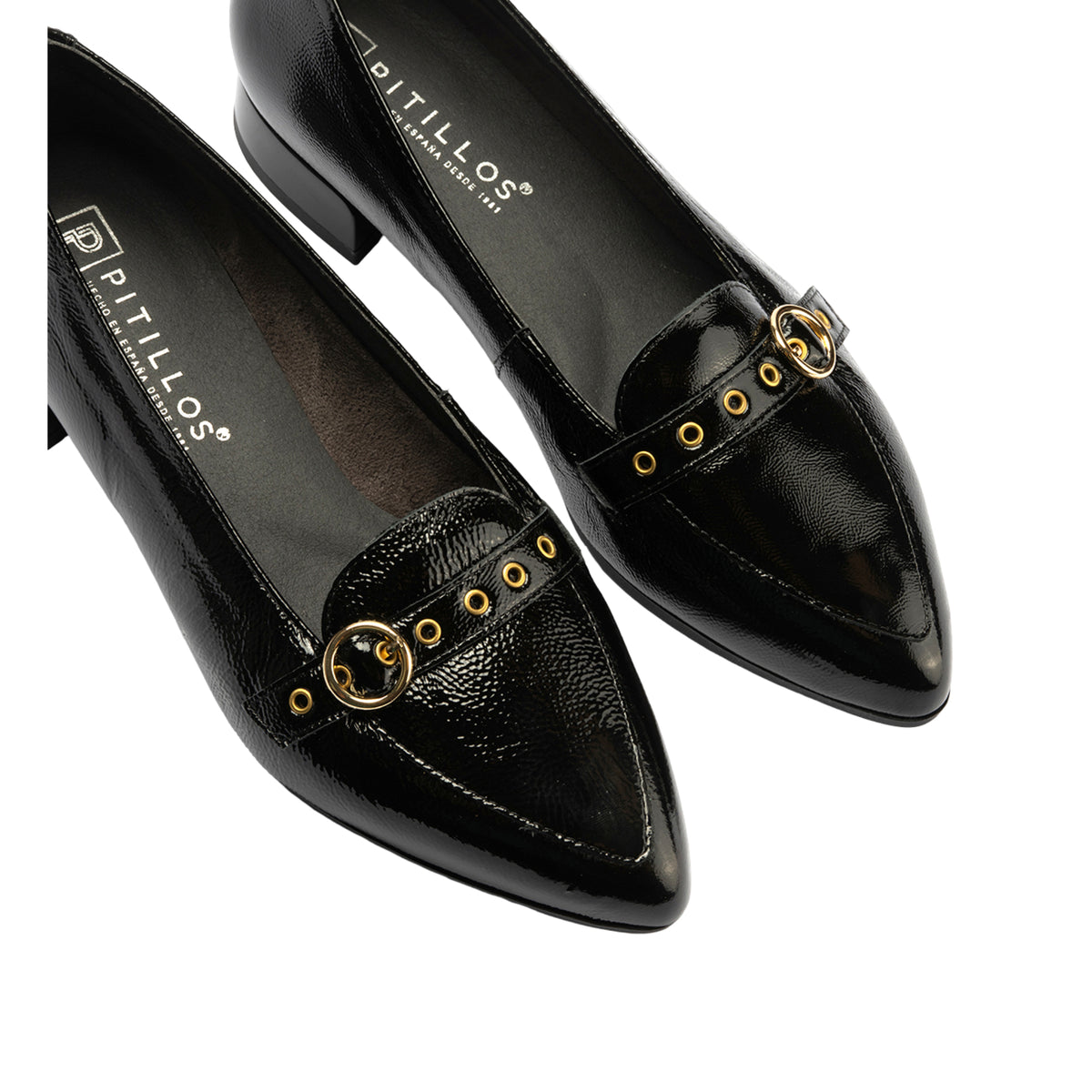 PITILLOS MUJER ZAPATO MOCASIN TACON BAJO 11670