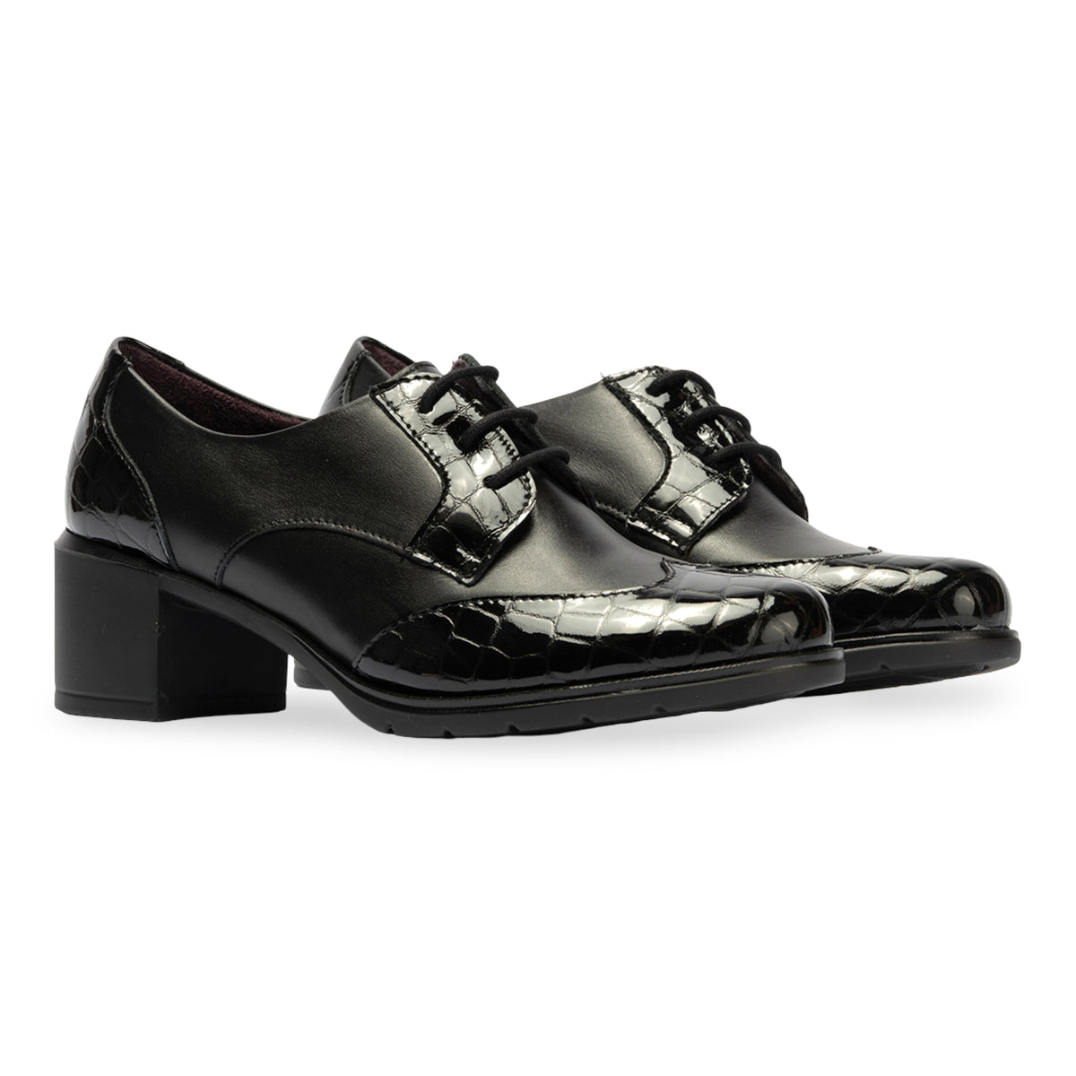 PITILLOS MUJER ZAPATO BLUCHER TACON 11626