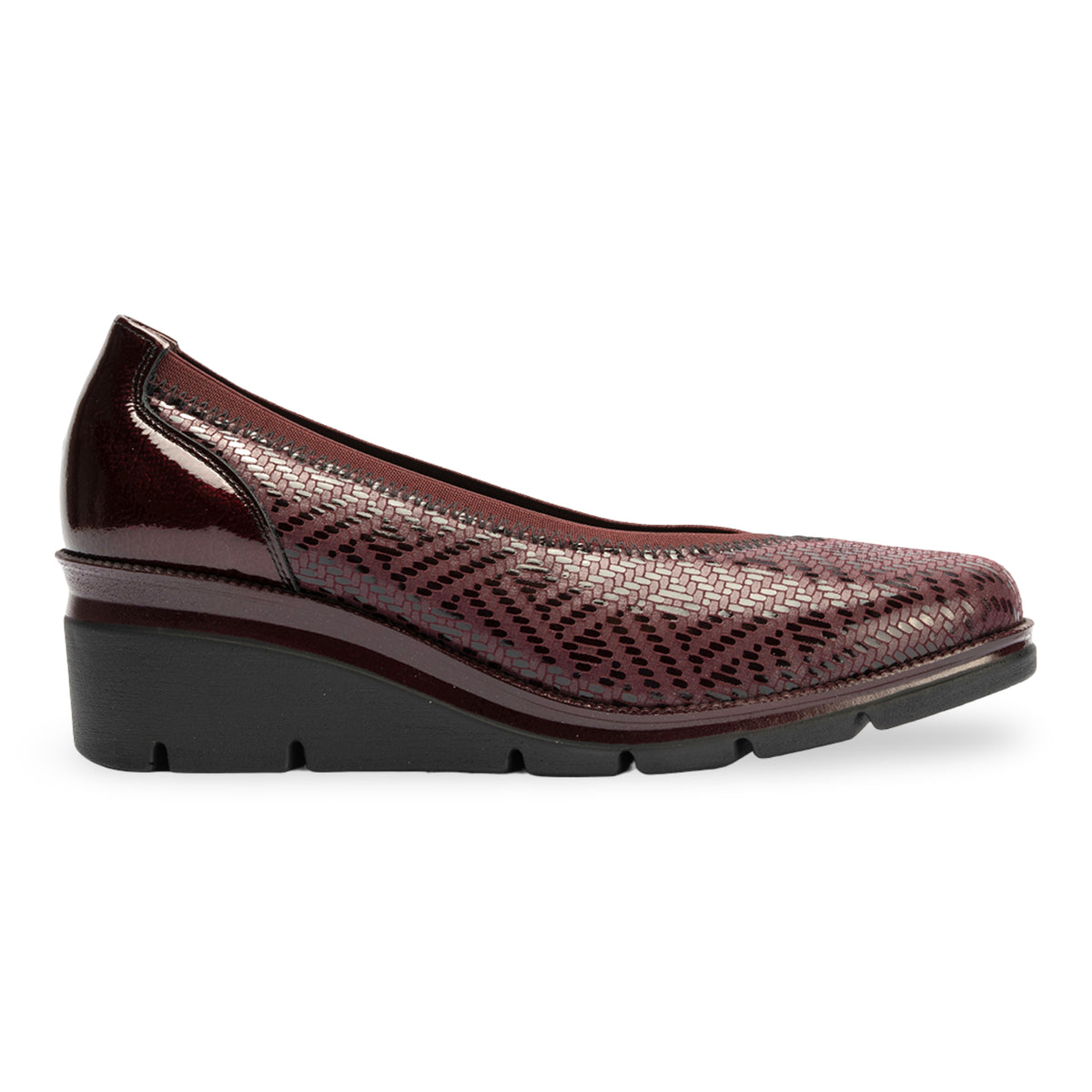 PITILLOS MUJER ZAPATO SALON CUÑA 11532