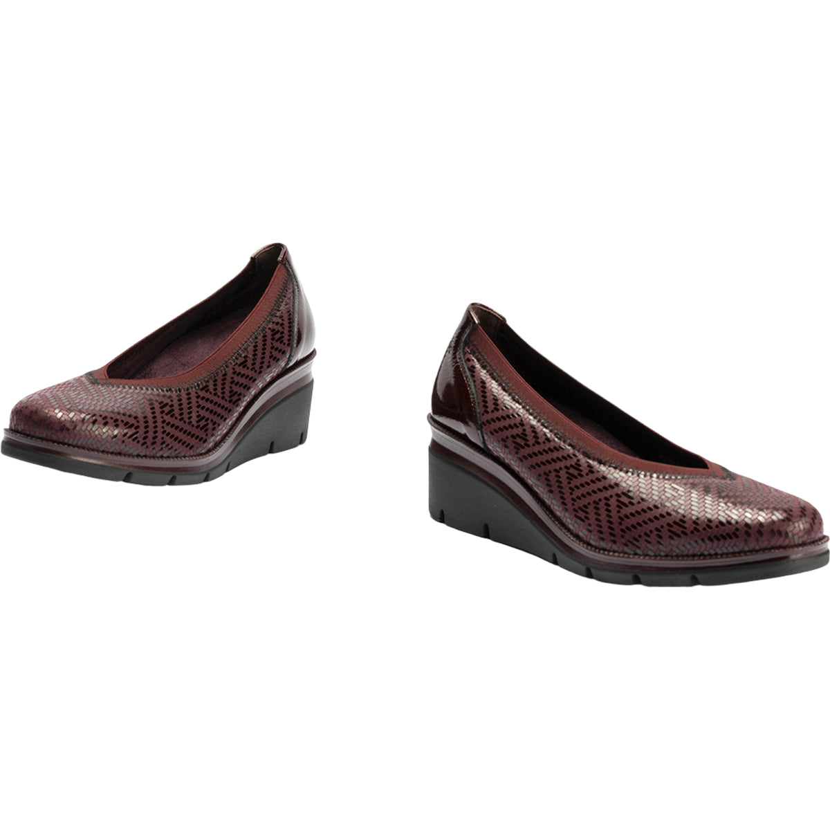 PITILLOS MUJER ZAPATO SALON CUÑA 11532