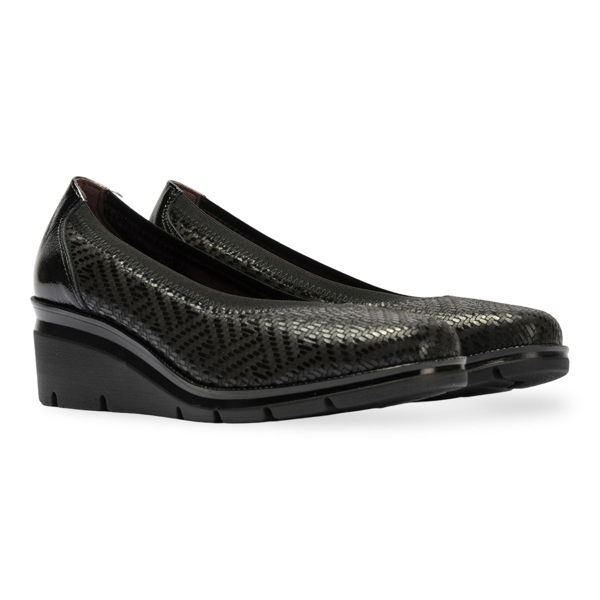 PITILLOS MUJER ZAPATO SALON CUÑA 11532