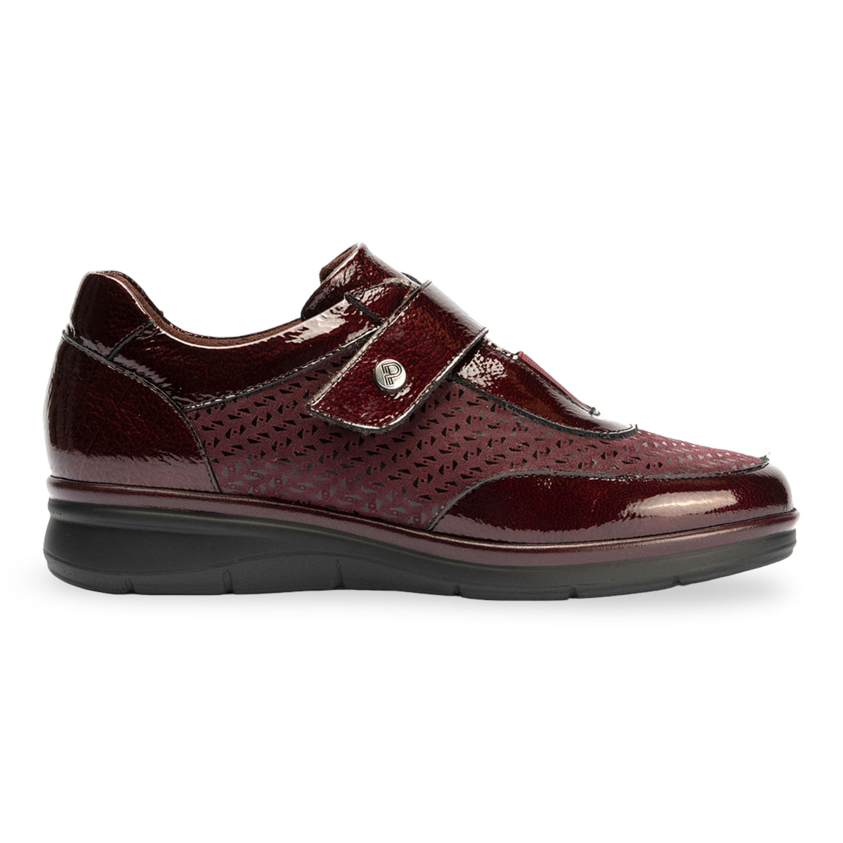 PITILLOS MUJER ZAPATO CONFORT PLANO VELCRO 11504
