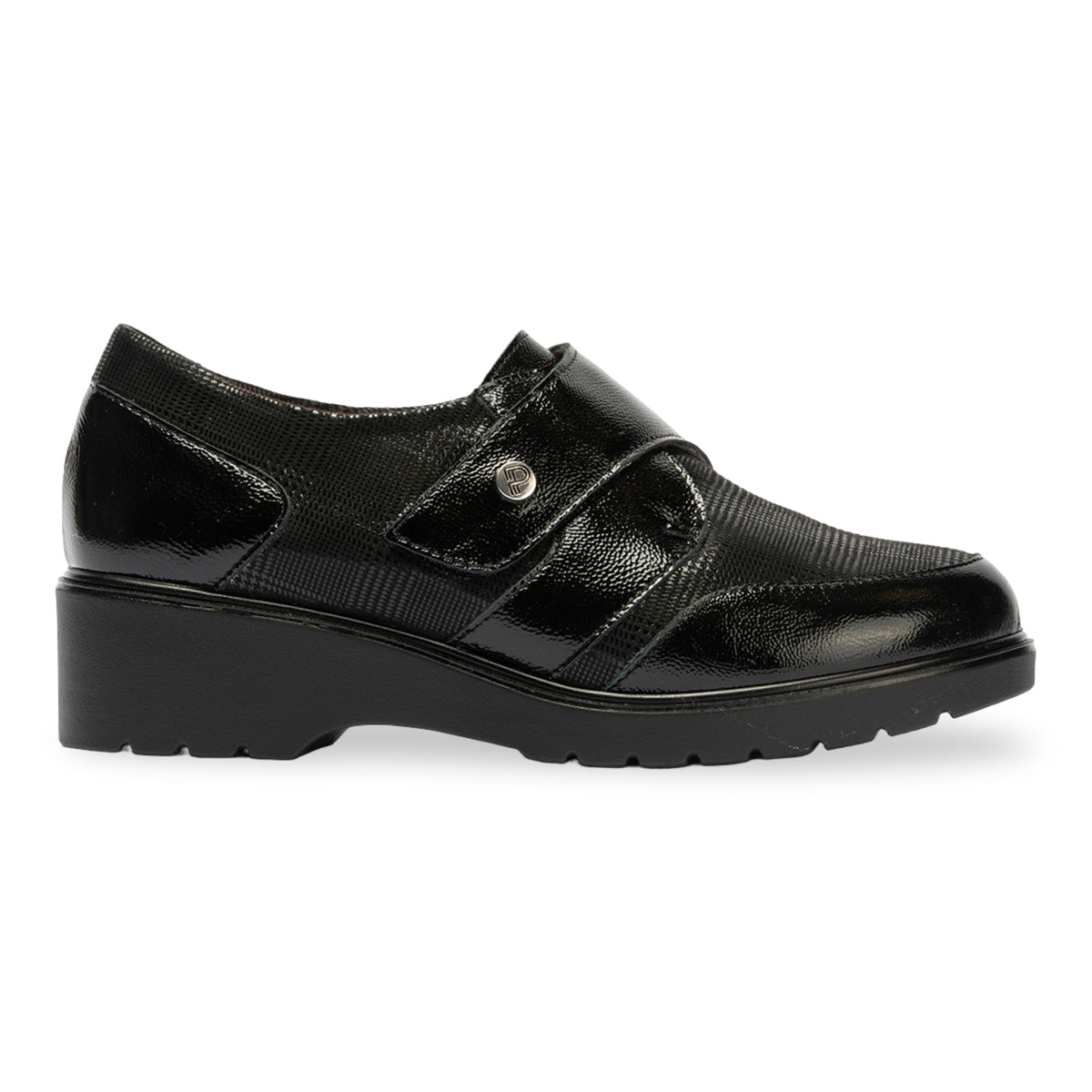 PITILLOS MUJER ZAPATO CONFORT CUÑA VELCRO 11520