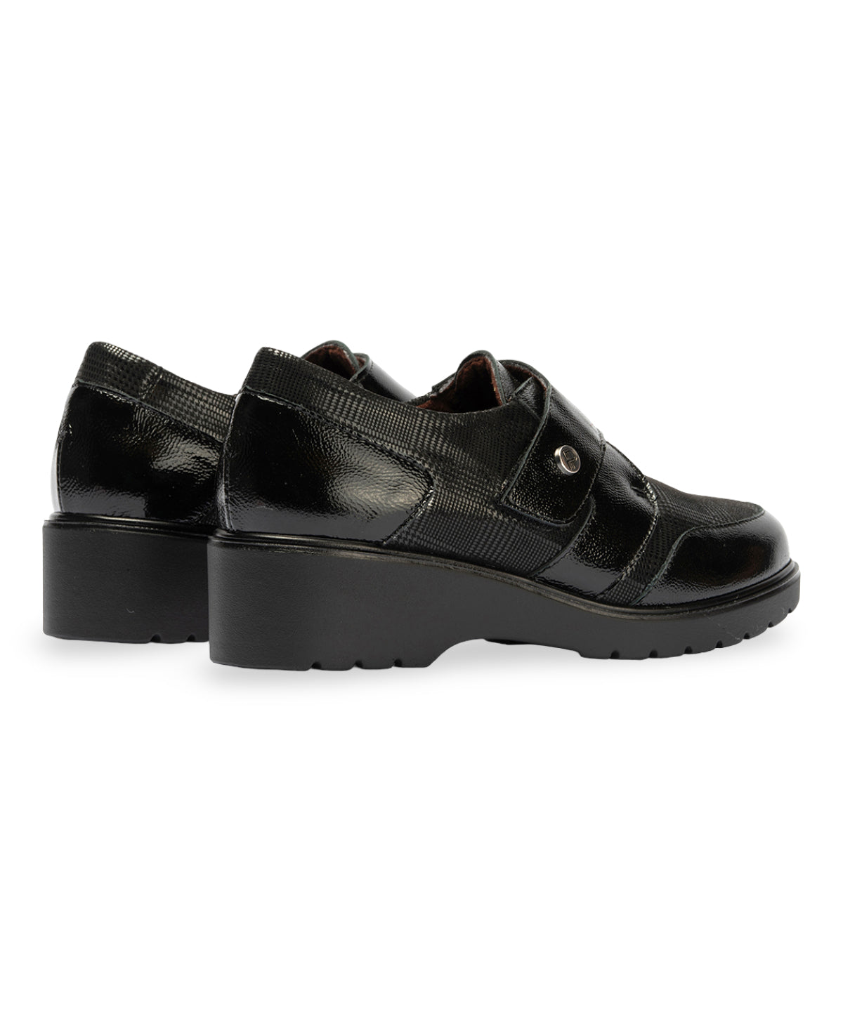 PITILLOS MUJER ZAPATO CONFORT CUÑA VELCRO 11520