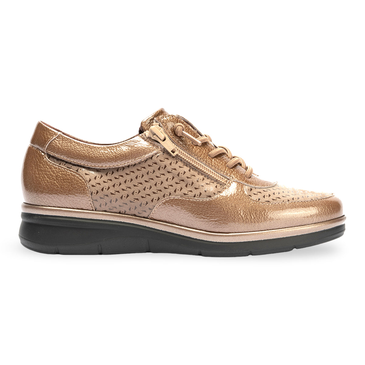 PITILLOS MUJER ZAPATO CON CREMALLERA  11501