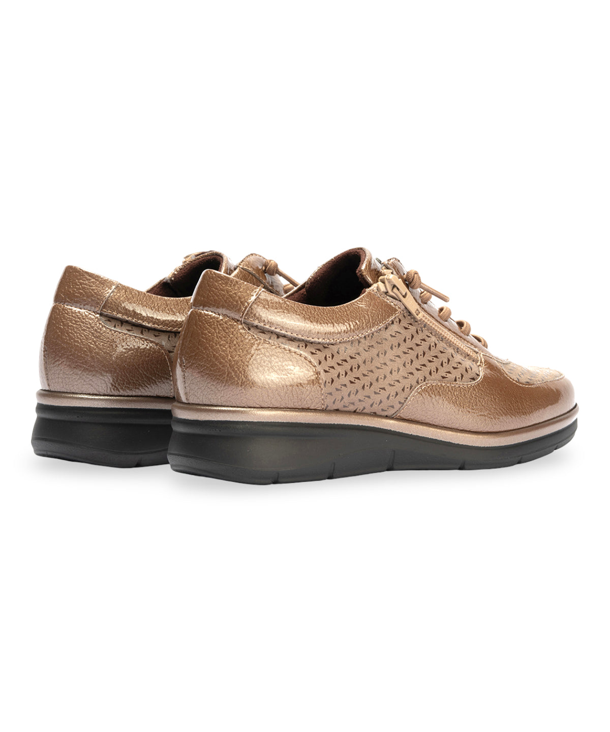 PITILLOS MUJER ZAPATO CON CREMALLERA  11501