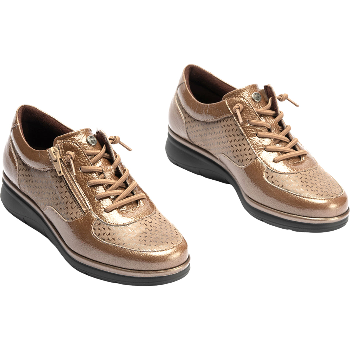 PITILLOS MUJER ZAPATO CON CREMALLERA  11501