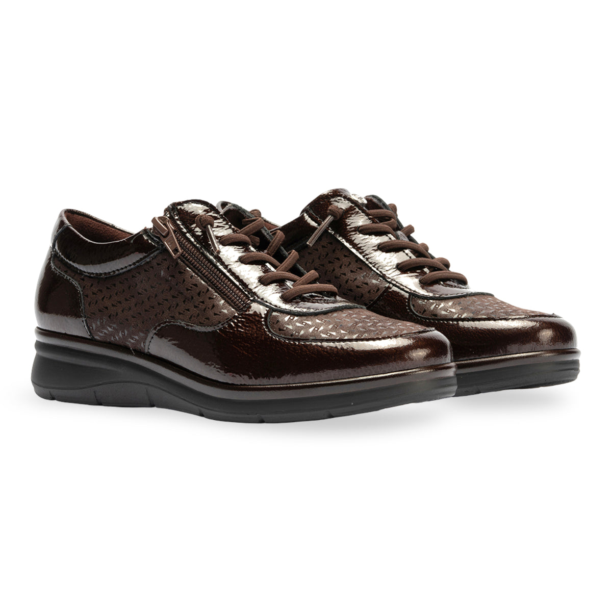 PITILLOS MUJER ZAPATO CON CREMALLERA  11501