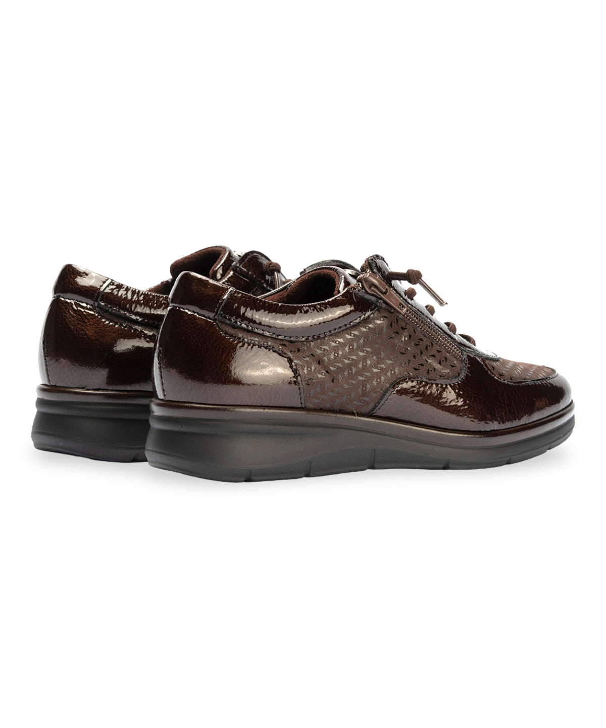 PITILLOS MUJER ZAPATO CON CREMALLERA  11501