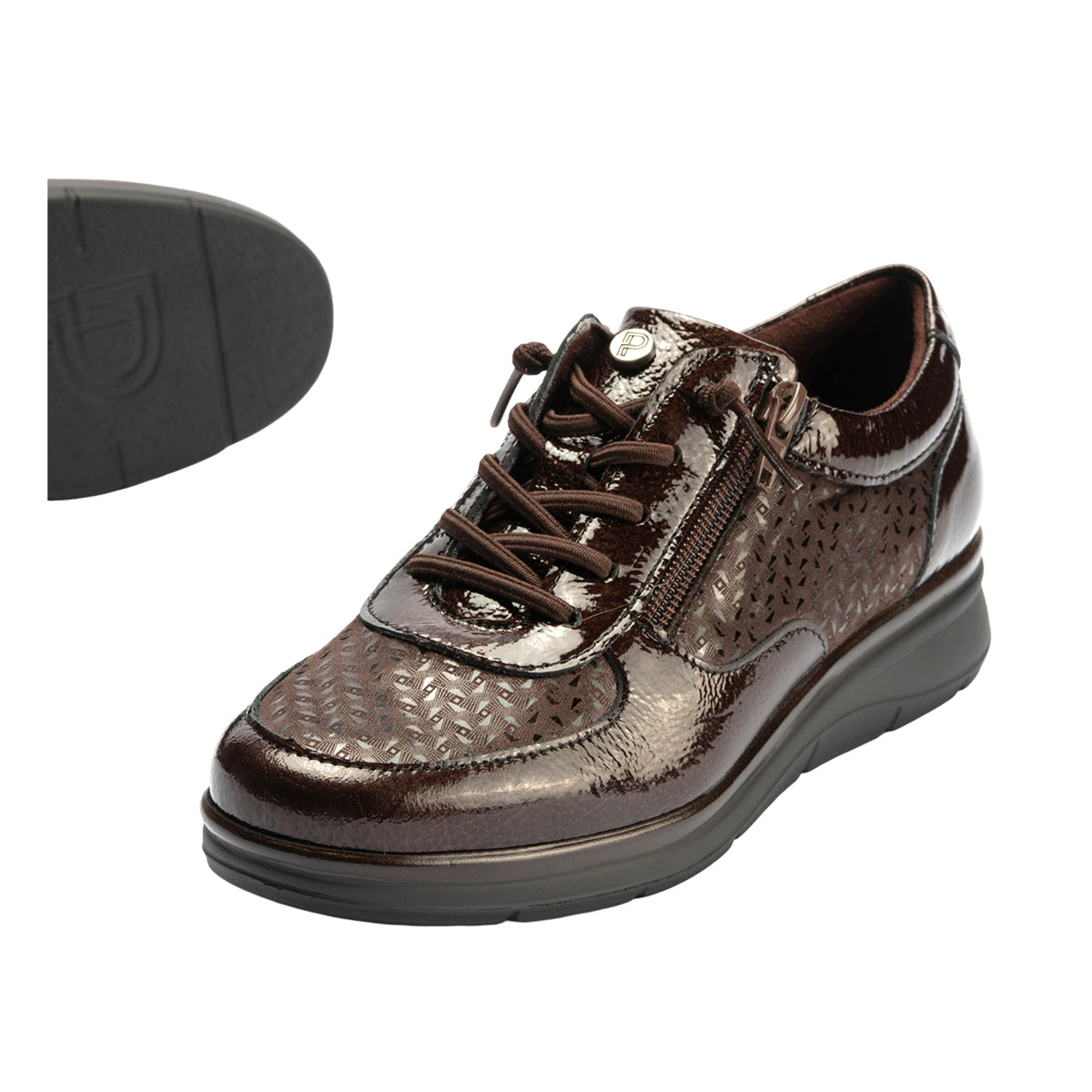 PITILLOS MUJER ZAPATO CON CREMALLERA  11501