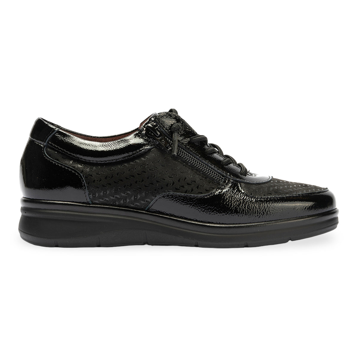 PITILLOS MUJER ZAPATO CON CREMALLERA  11501