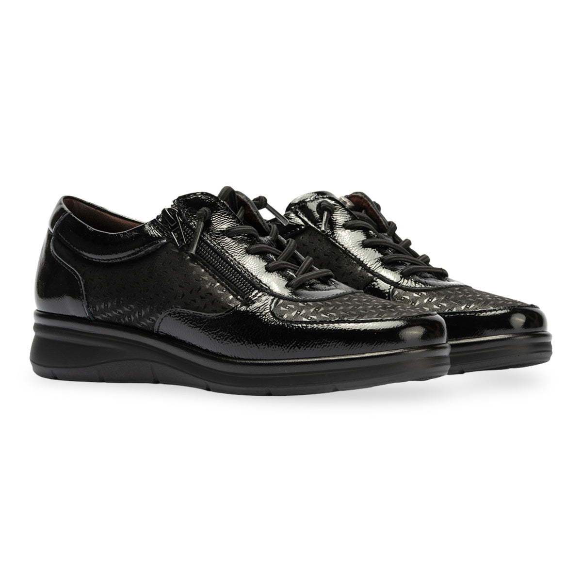 PITILLOS MUJER ZAPATO CON CREMALLERA  11501