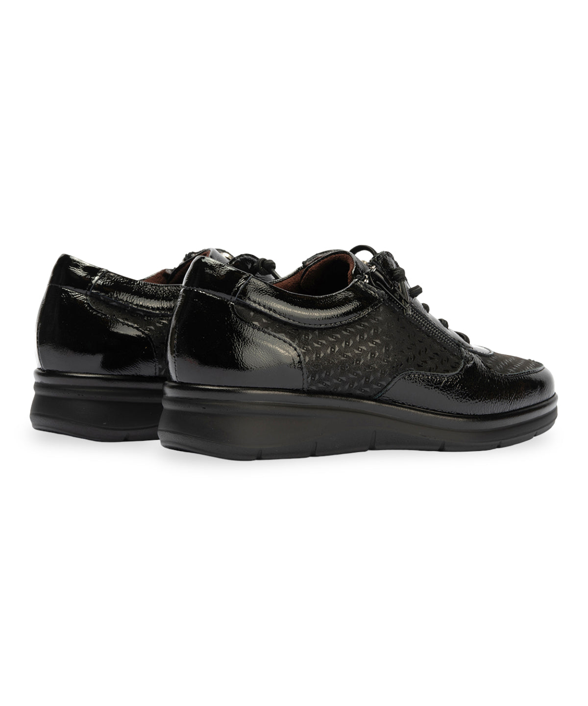 PITILLOS MUJER ZAPATO CON CREMALLERA  11501