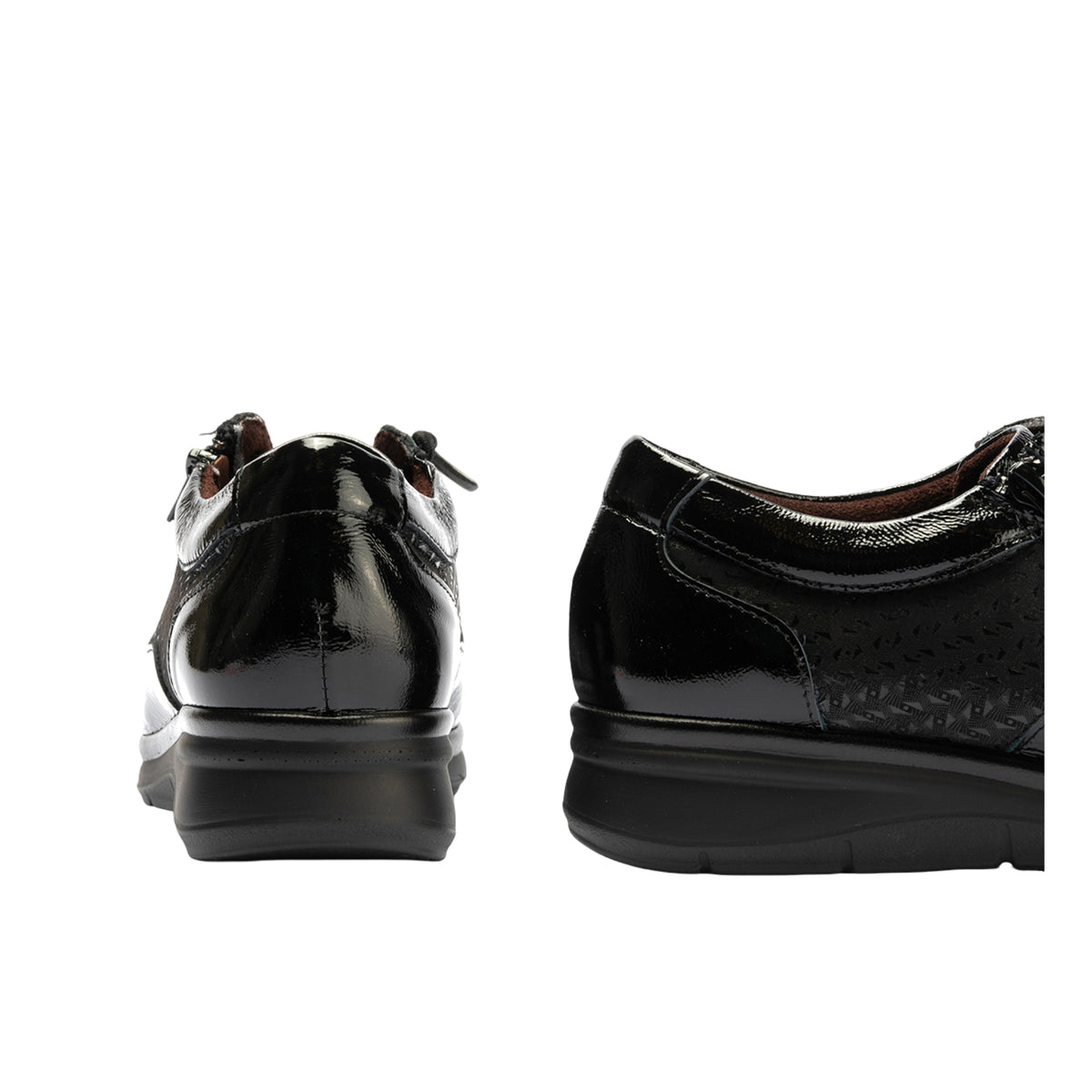 PITILLOS MUJER ZAPATO CON CREMALLERA  11501