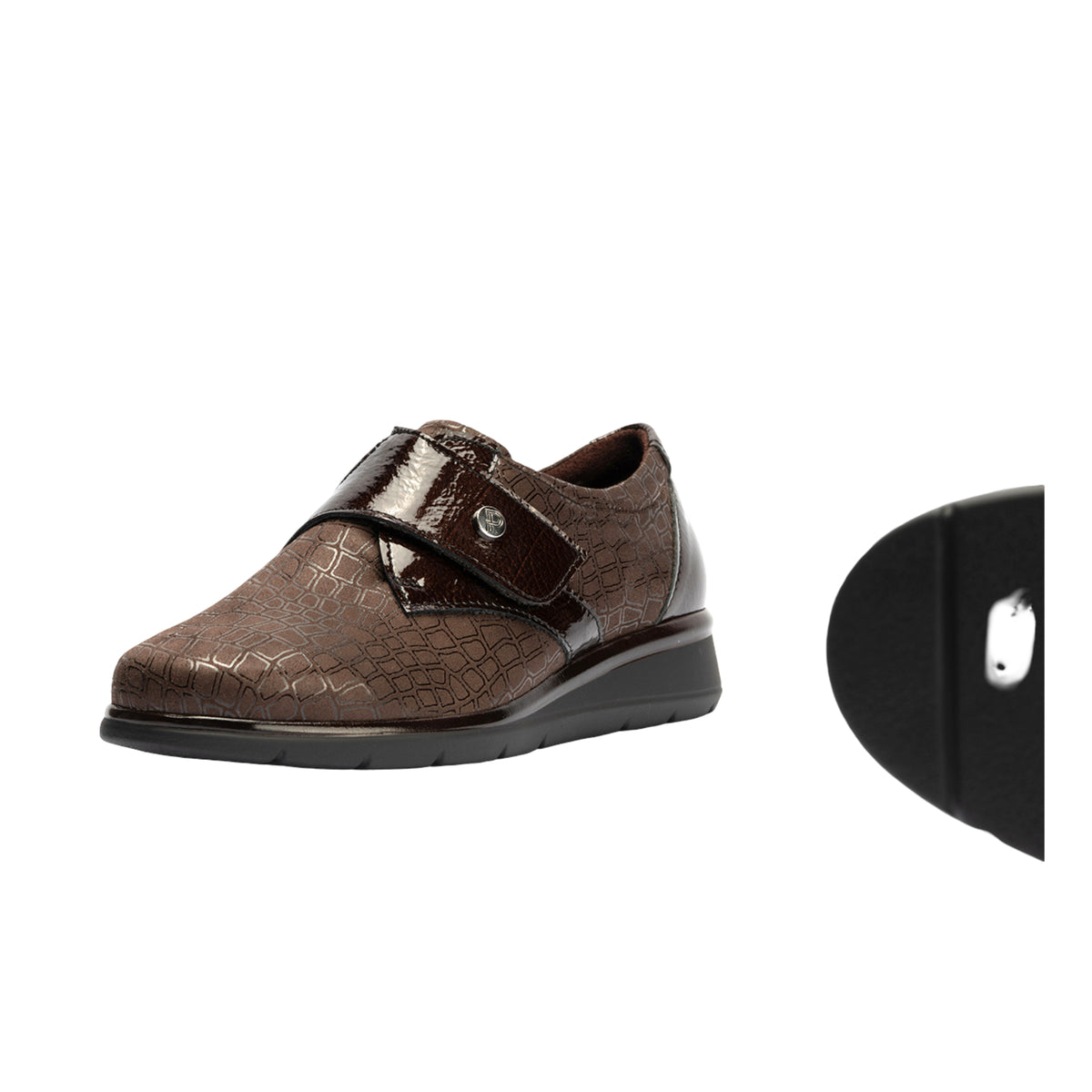 PITILLOS MUJER ZAPATO CONFORT VELCRO 11510