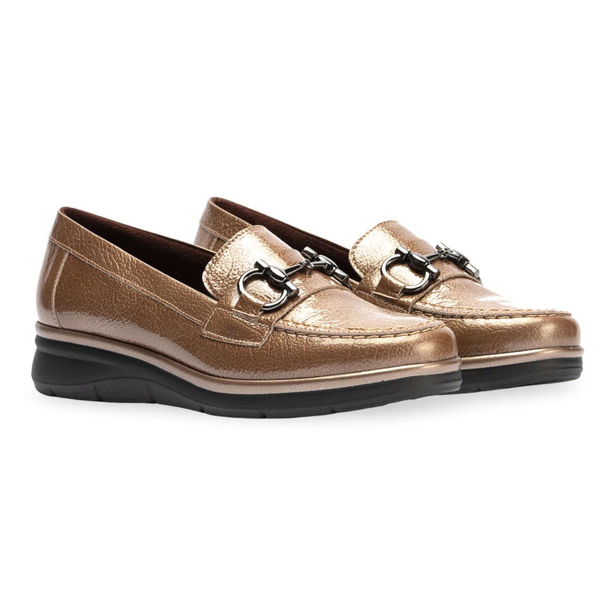 PITILLOS MUJER ZAPATOS MOCASIN ADORNO 11502