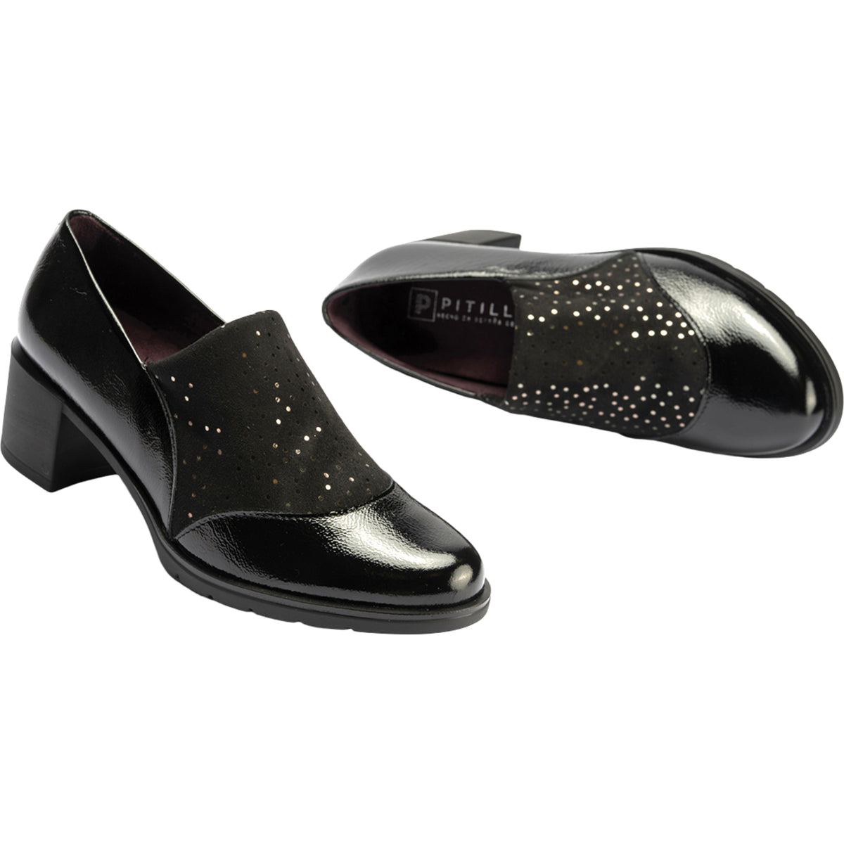 PITILLOS MUJER ZAPATOS SALON TACÓN 11623