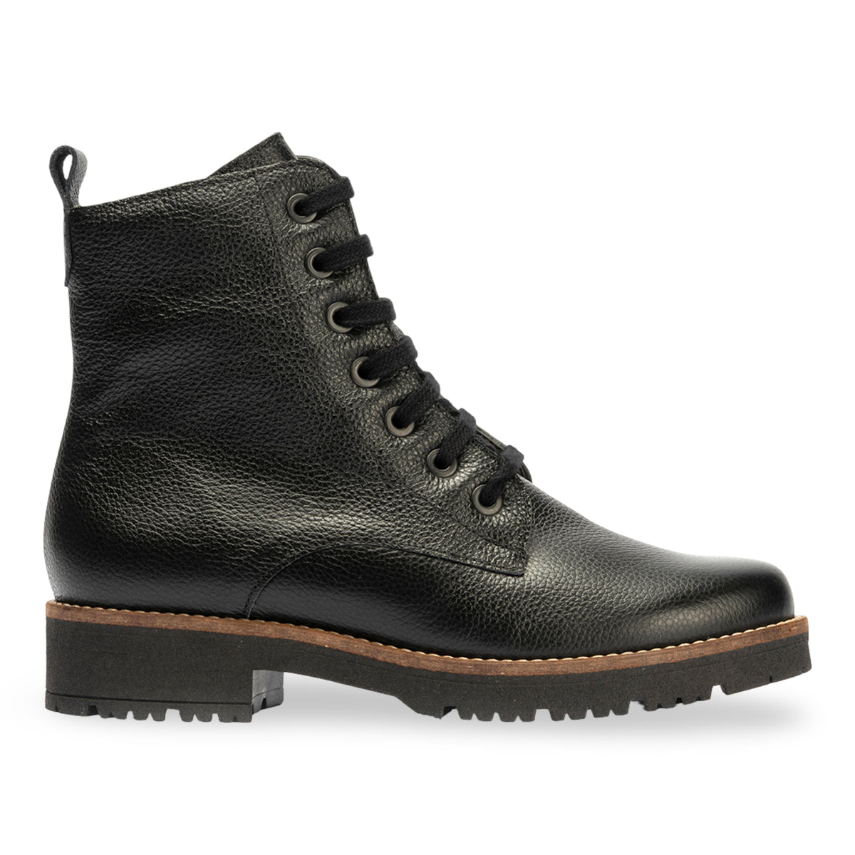 PITILLOS MUJER BOTIN MILITAR PIEL 11567