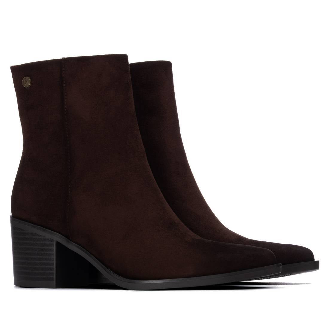 XTI MUJER BOTIN TACON ANCHO ANTELINA 146509