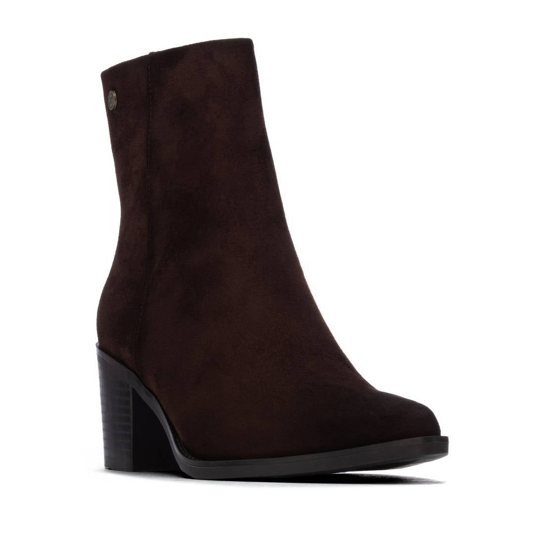 XTI MUJER BOTIN TACON ANCHO ANTELINA 146509
