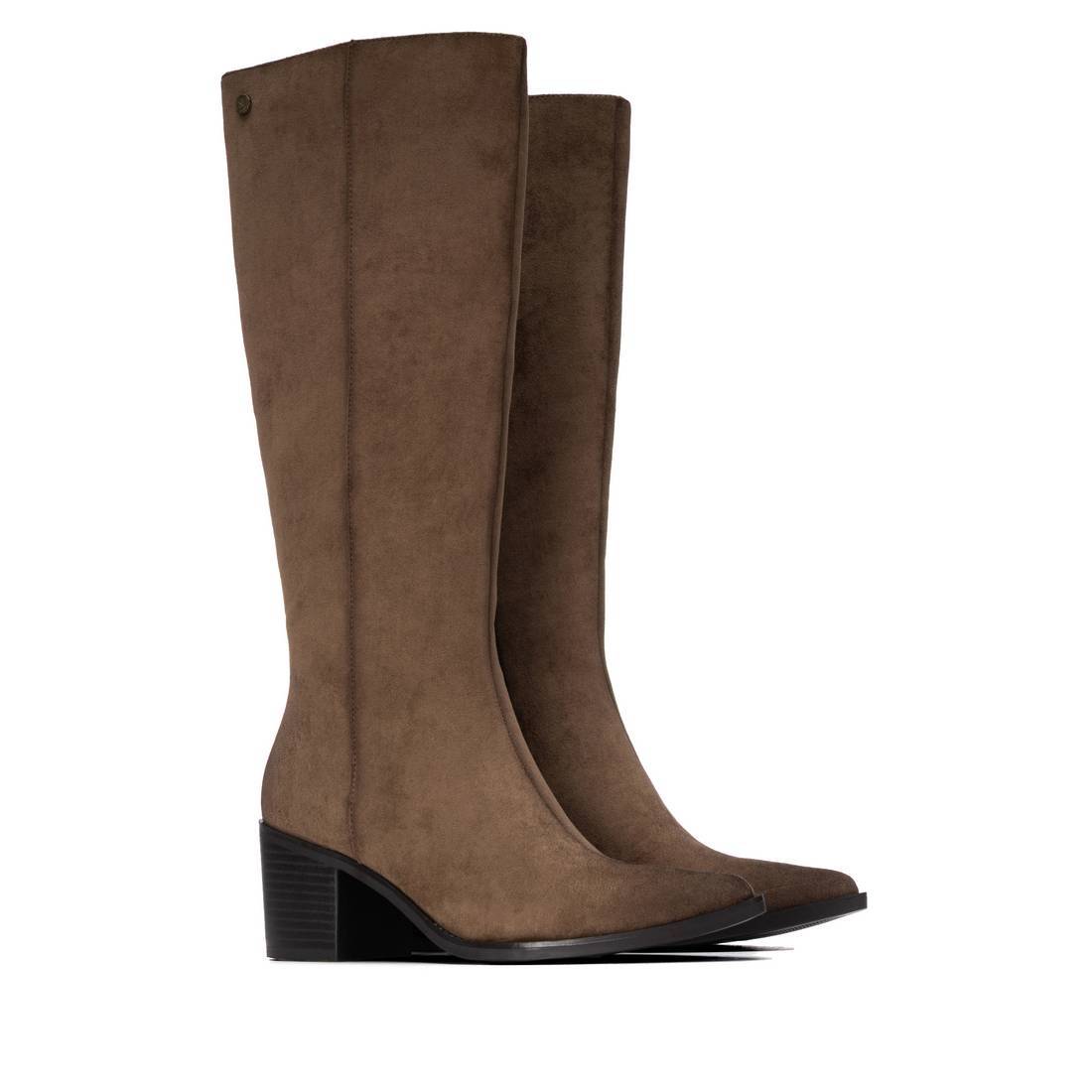 XTI MUJER BOTAS TACON ANCHO ANTELINA 146510