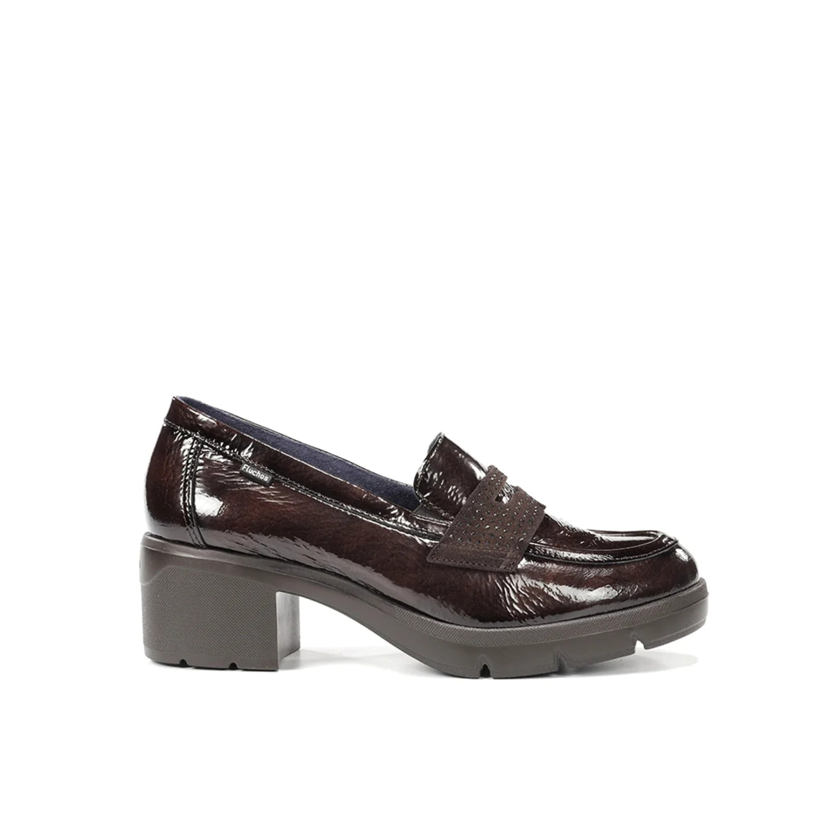FLUCHOS MUJER ZAPATO MOCASIN TACON F2517
