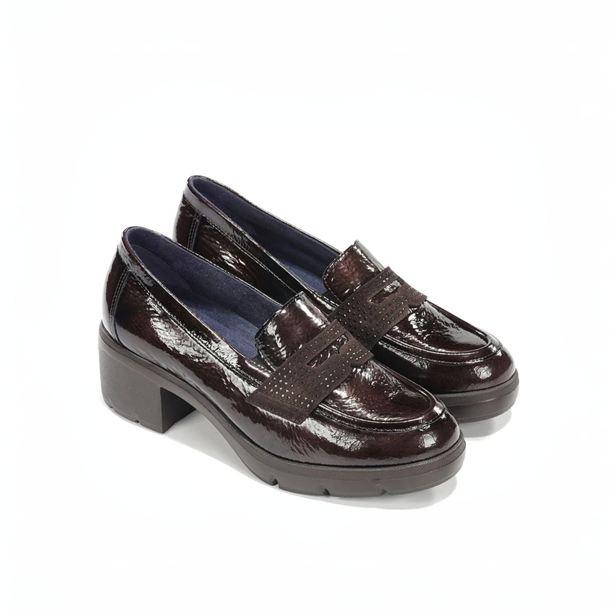 FLUCHOS MUJER ZAPATO MOCASIN TACON F2517