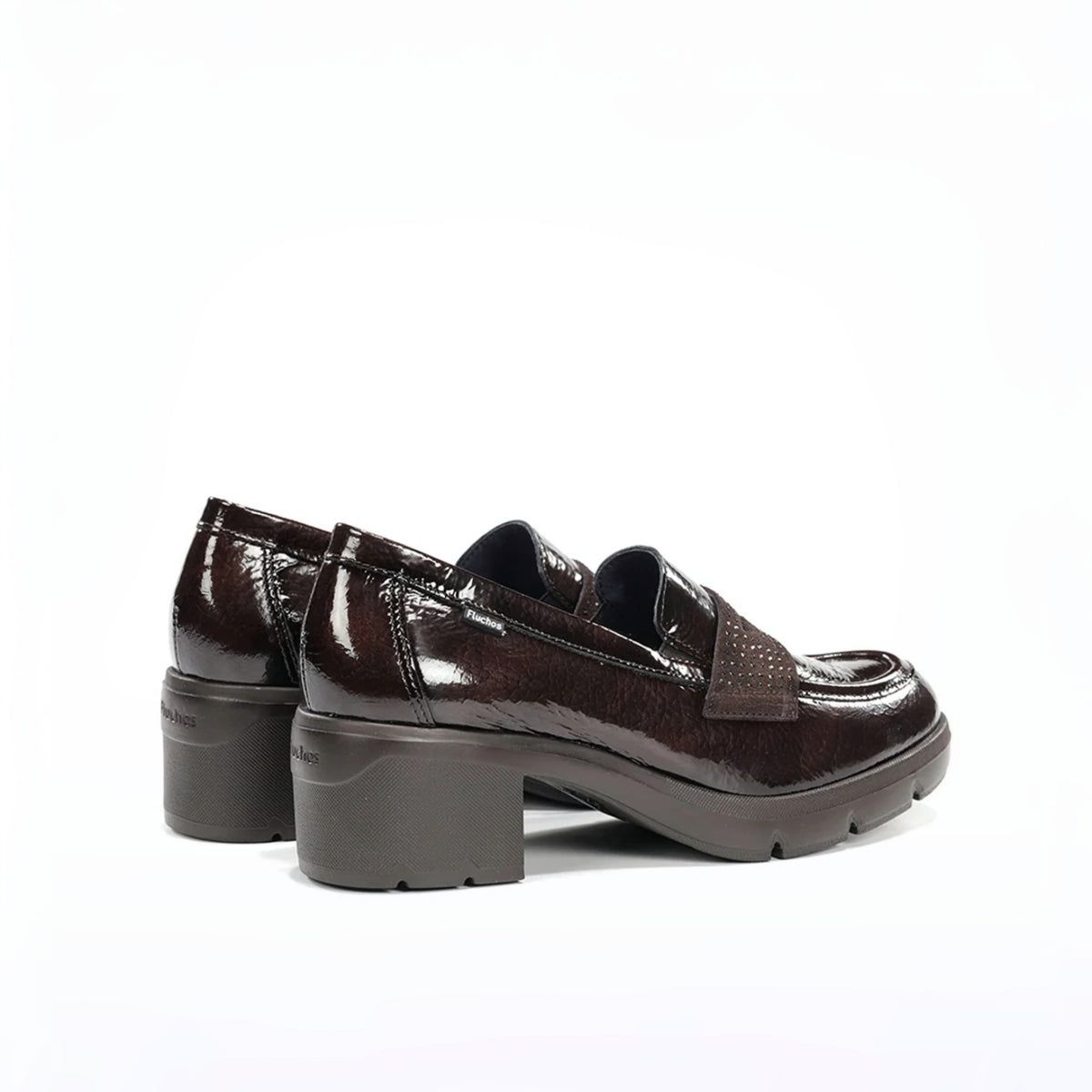 FLUCHOS MUJER ZAPATO MOCASIN TACON F2517