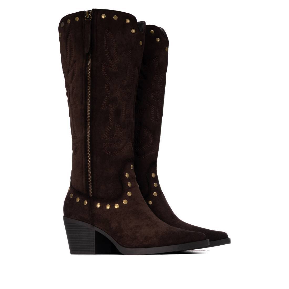 XTI MUJER BOTA CAÑA ALTA TACON 146508