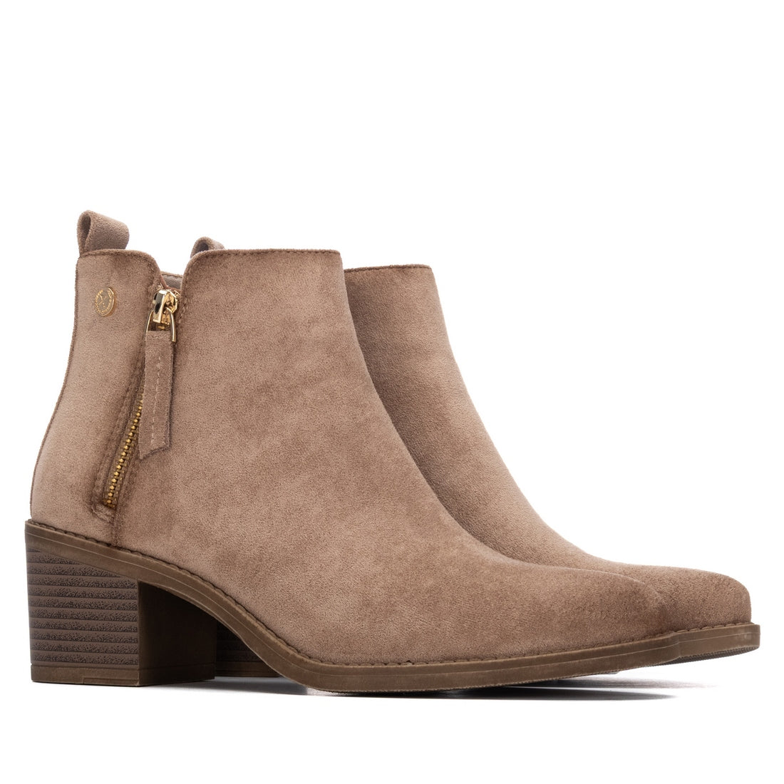 XTI MUJER BOTIN CASUAL TACON ANCHO 130713