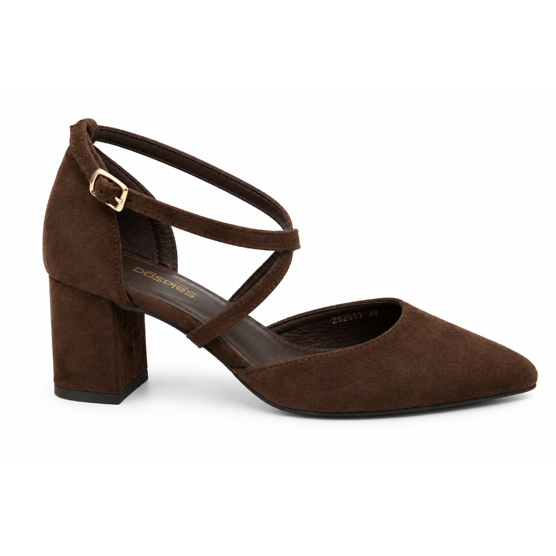 DOSPIES MUJER ZAPATO VESTIR TACON ACHO MEDIO  262011