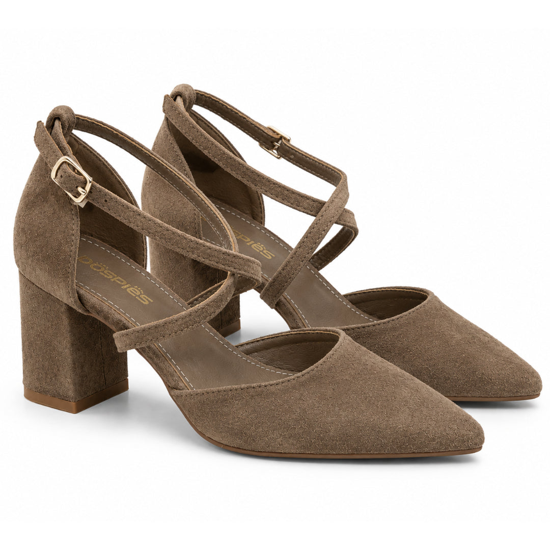 DOSPIES MUJER ZAPATO VESTIR TACON ACHO MEDIO  262011