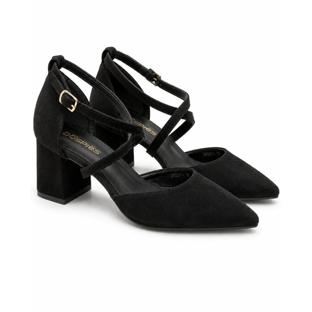 DOSPIES MUJER ZAPATO VESTIR TACON ACHO MEDIO  262011