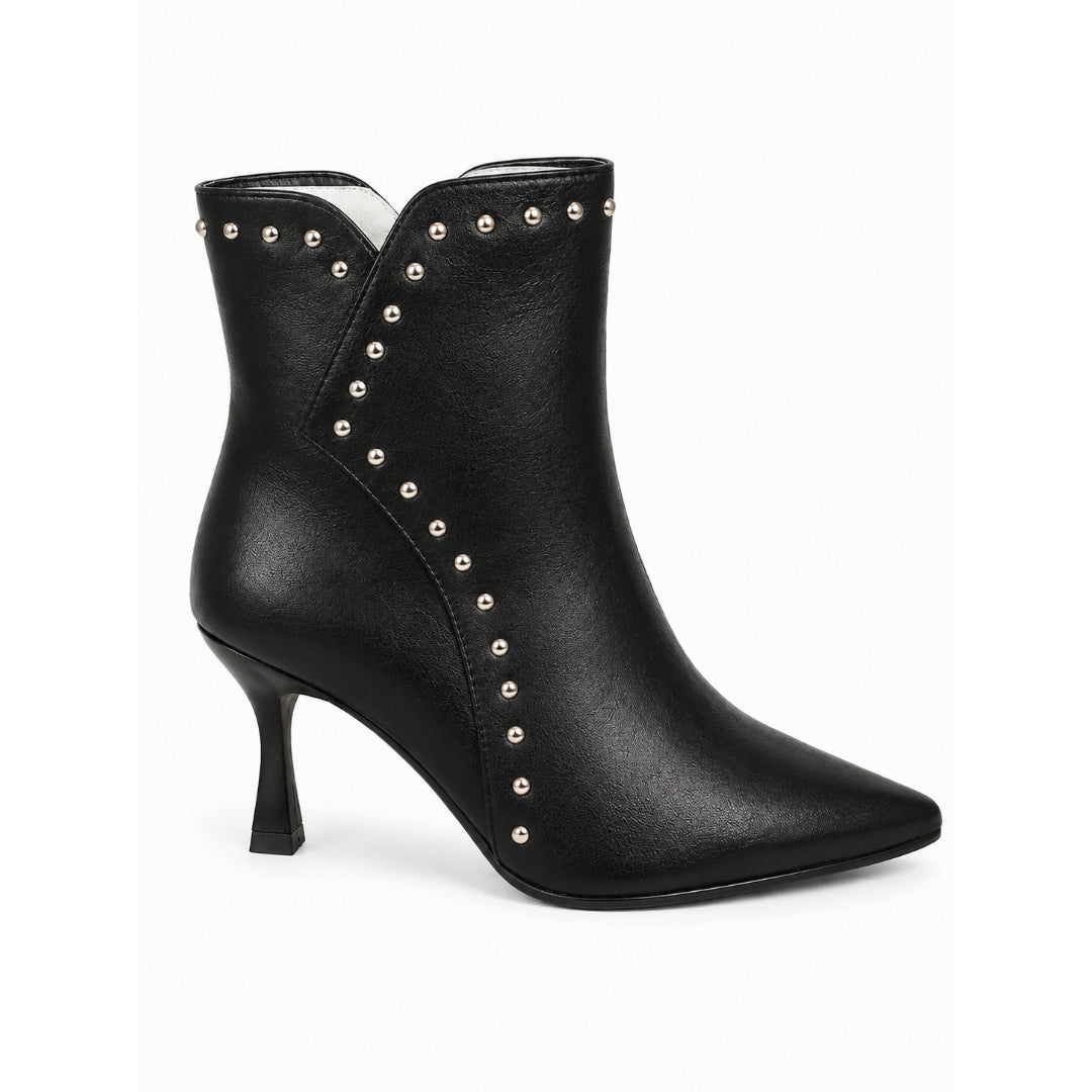 DOSPIES MUJER BOTIN VESTIR TACON FINO TACHAS 262014