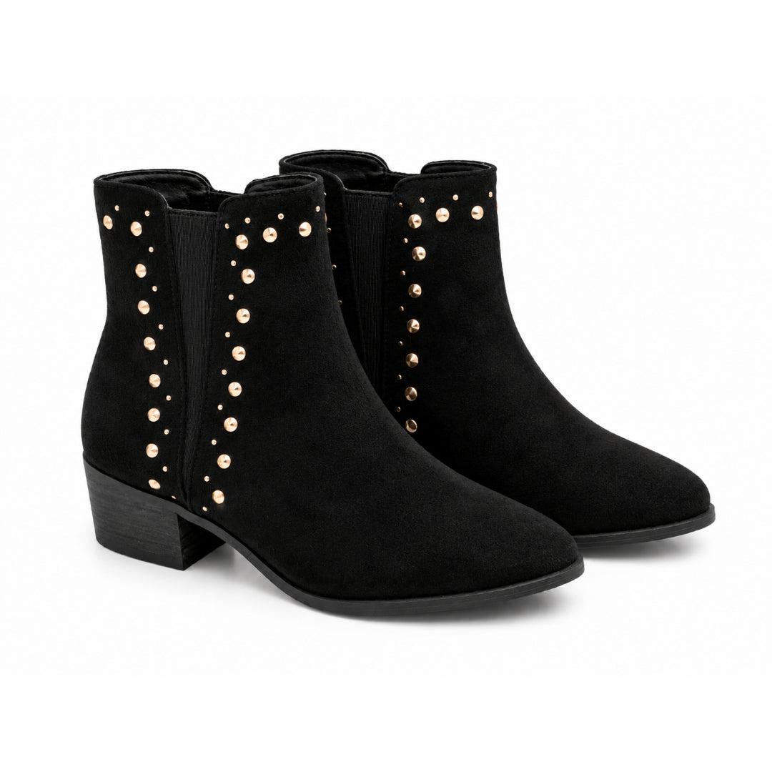 DOSPIES MUJER BOTIN COUNTRY TACON BAJO TACHAS 262025