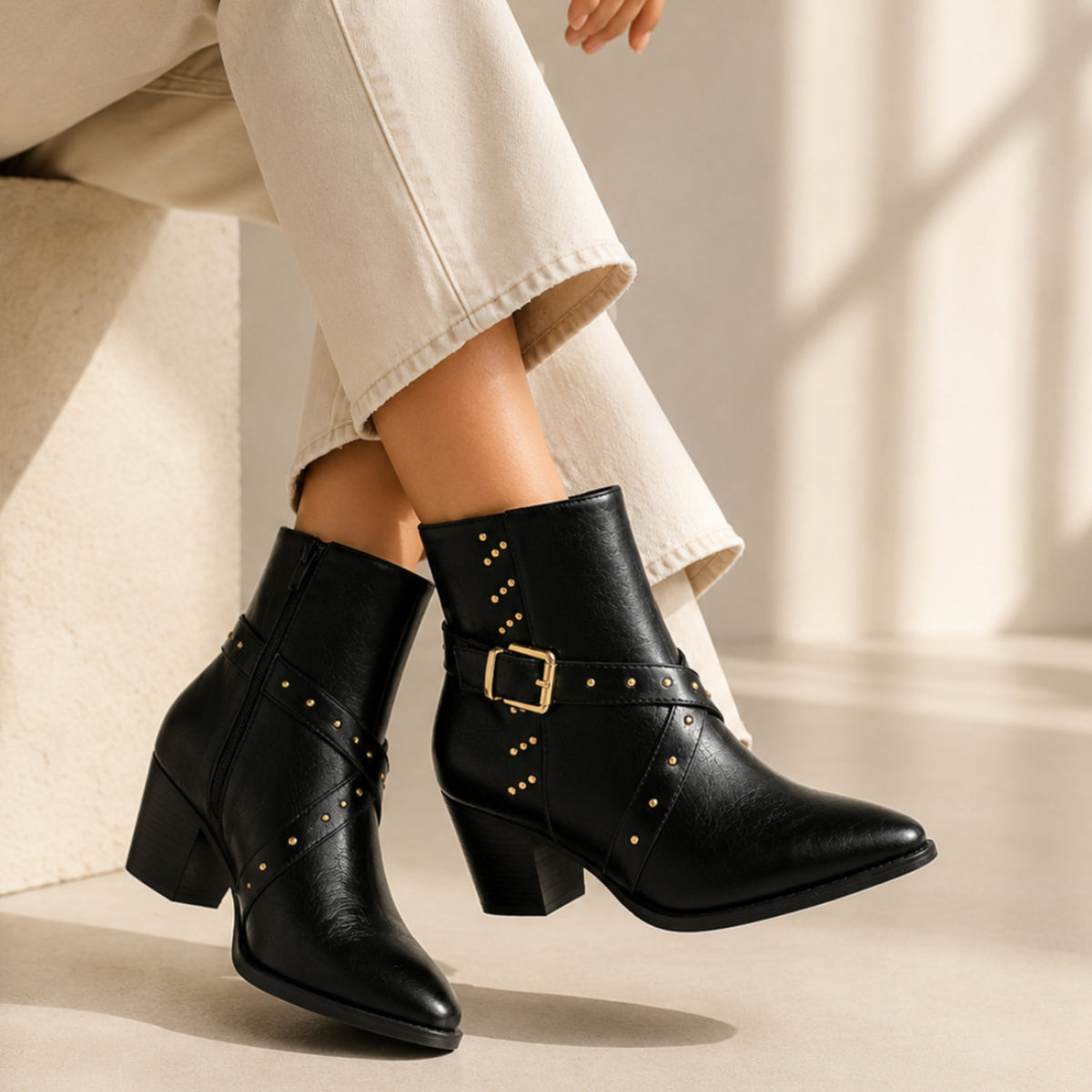 DOSPIES MUJER BOTIN CASUAL TACON MEDIO 262026