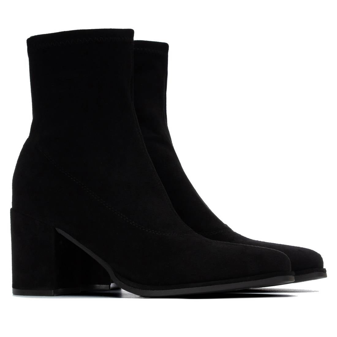 XTI MUJER BOTIN VESTIR TACON ANCHO 146077
