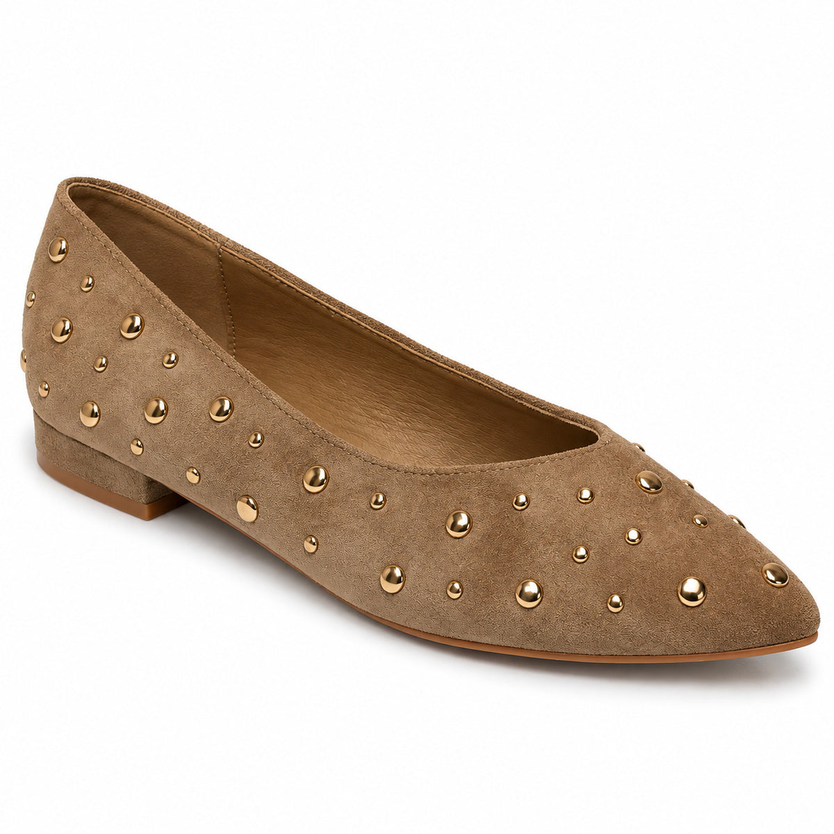 DOSPIES MUJER ZAPATO VESTIR TACON BAJO TACHAS 262005