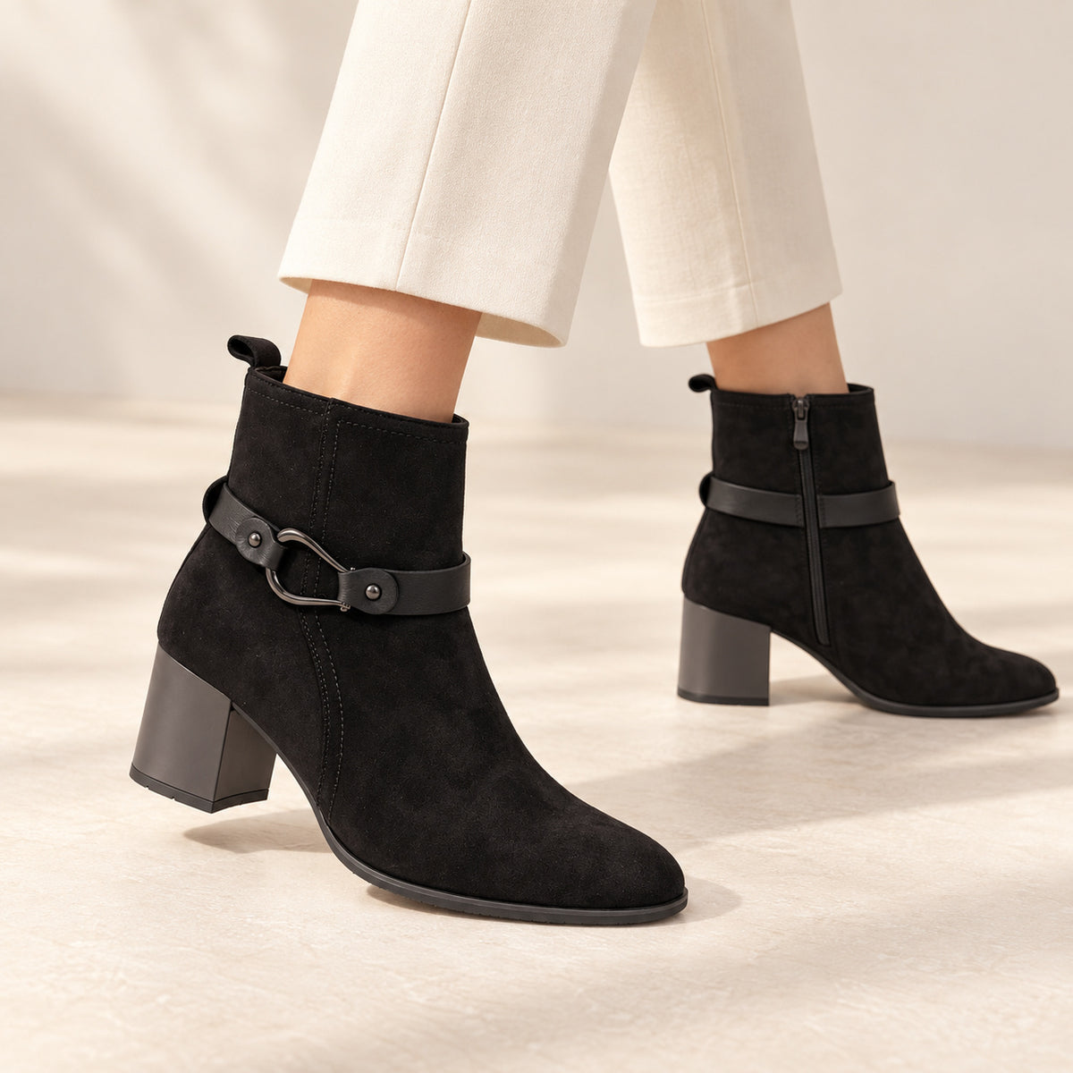 DOSPIES MUJER BOTIN CASUAL TACON ANCHO MEDIO 262029