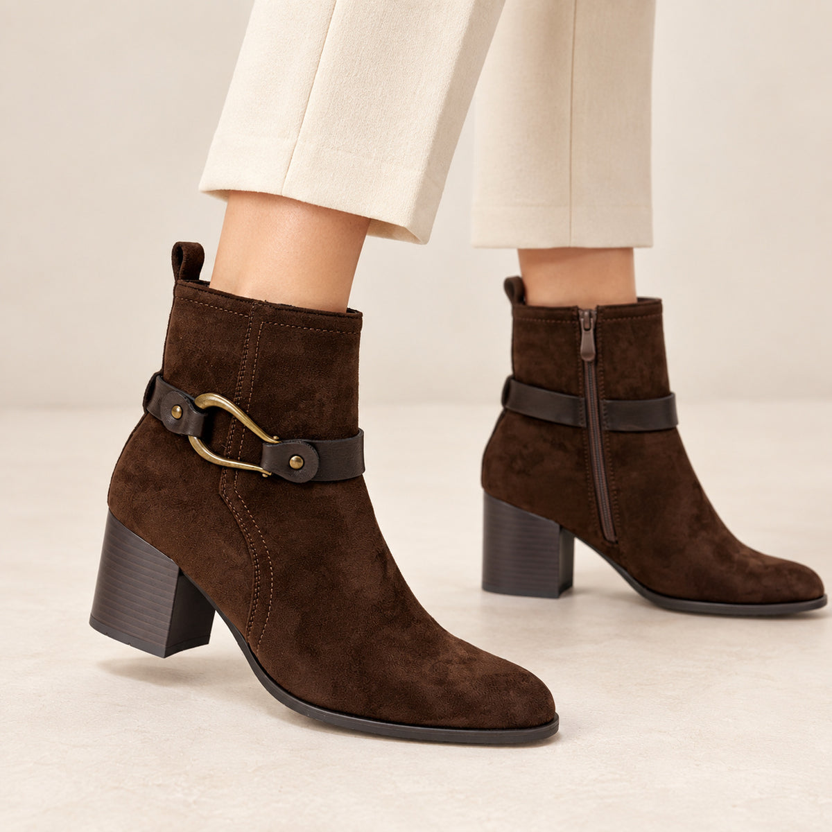 DOSPIES MUJER BOTIN CASUAL TACON ANCHO MEDIO 262029