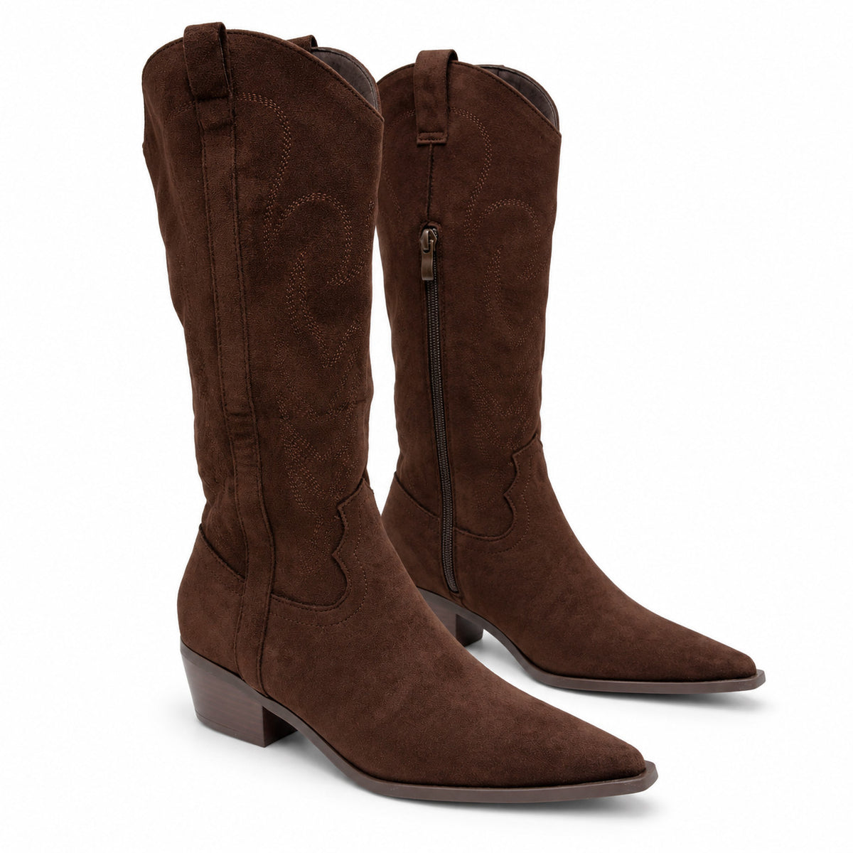 DOSPIES MUJER BOTA ALTA COUNTRY TACON BAJO 232020