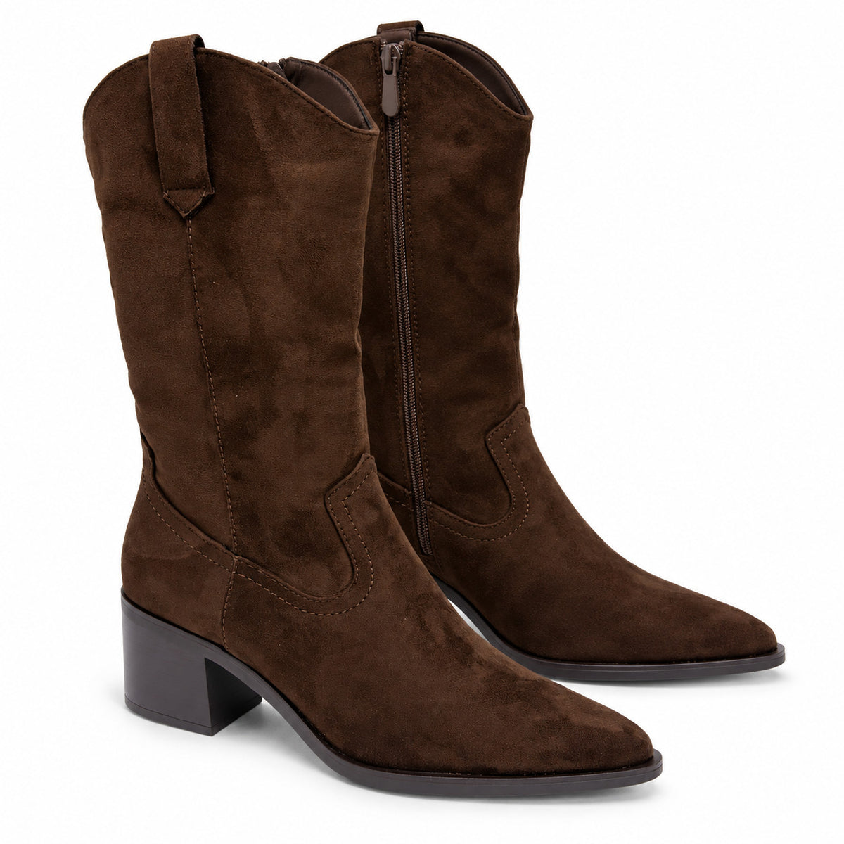 DOSPIES MUJER BOTA ALTA COUNTRY TACON MEDIO 262034