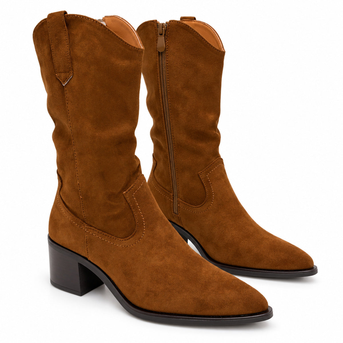 DOSPIES MUJER BOTA ALTA COUNTRY TACON MEDIO 262034