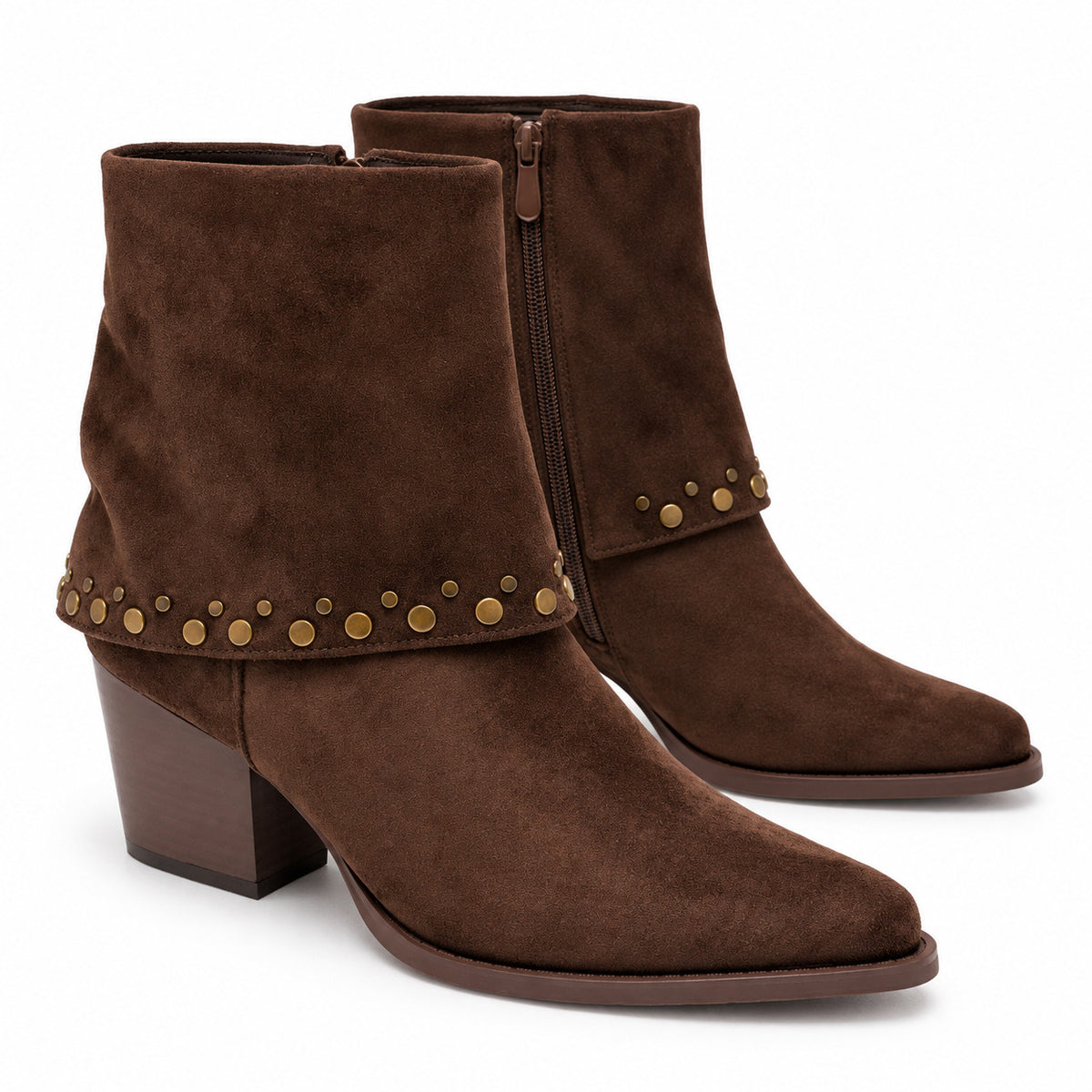 DOSPIES MUJER BOTIN CASUAL TACON MEDIO TACHAS 252037
