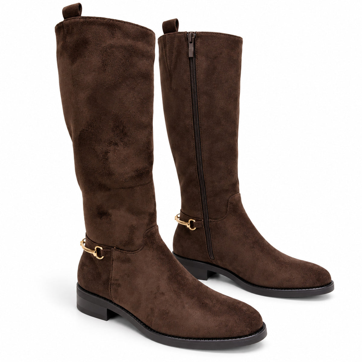 DOSPIES MUJER BOTA ALTA CASUAL PLANA 262042