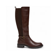DOSPIES MUJER BOTA ALTA ELASTICA PLANA