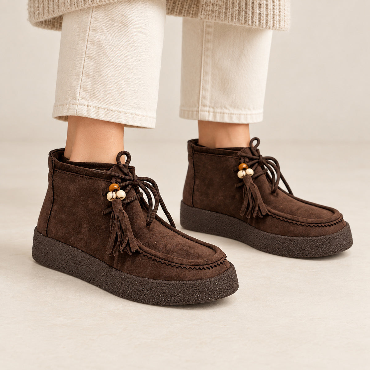 DOSPIES MUJER BOTIN CASUAL FLECOS