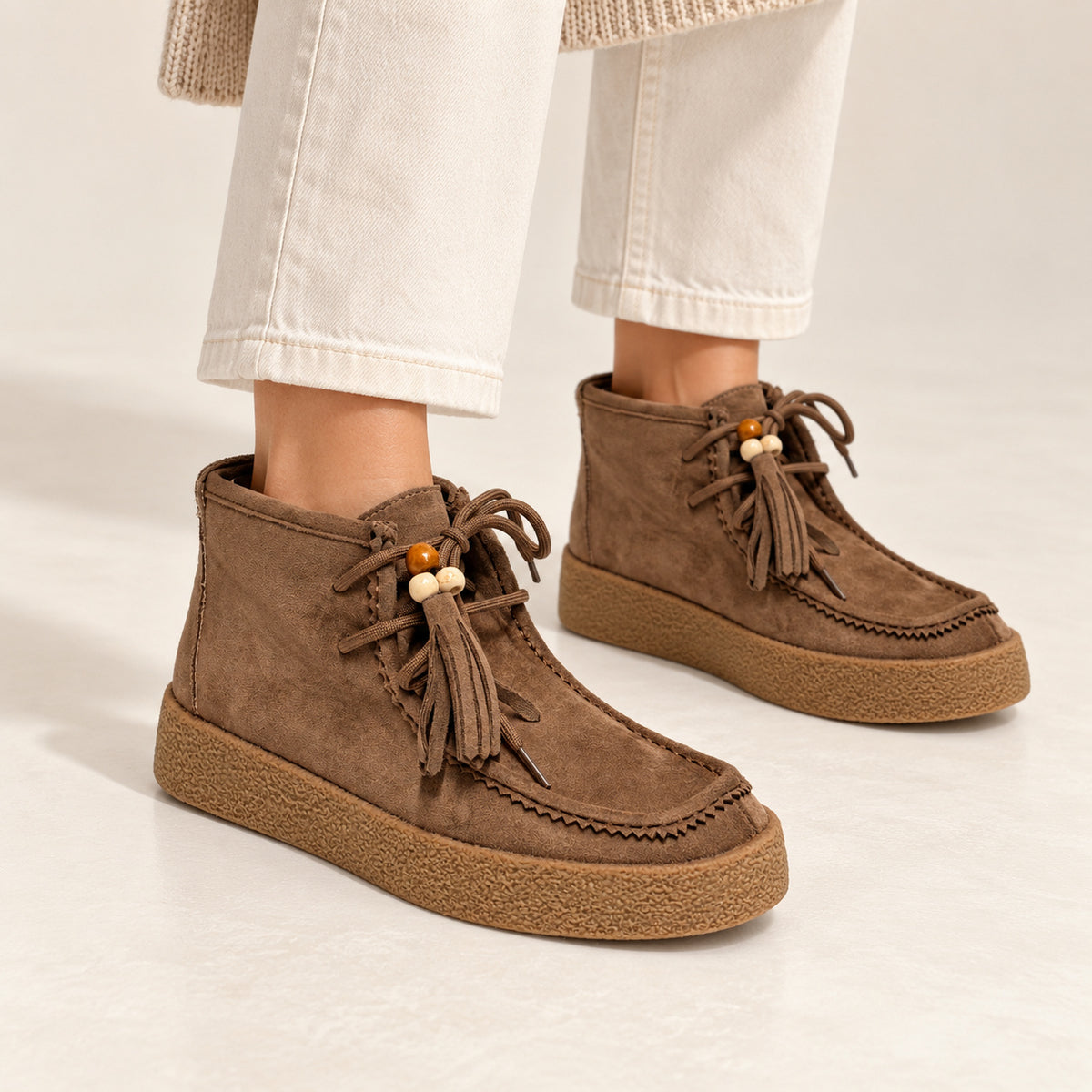 DOSPIES MUJER BOTIN CASUAL FLECOS