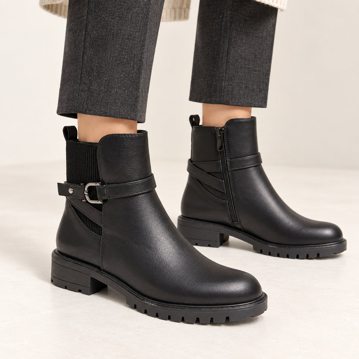 DOSPIES MUJER BOTIN CASUAL PLANO