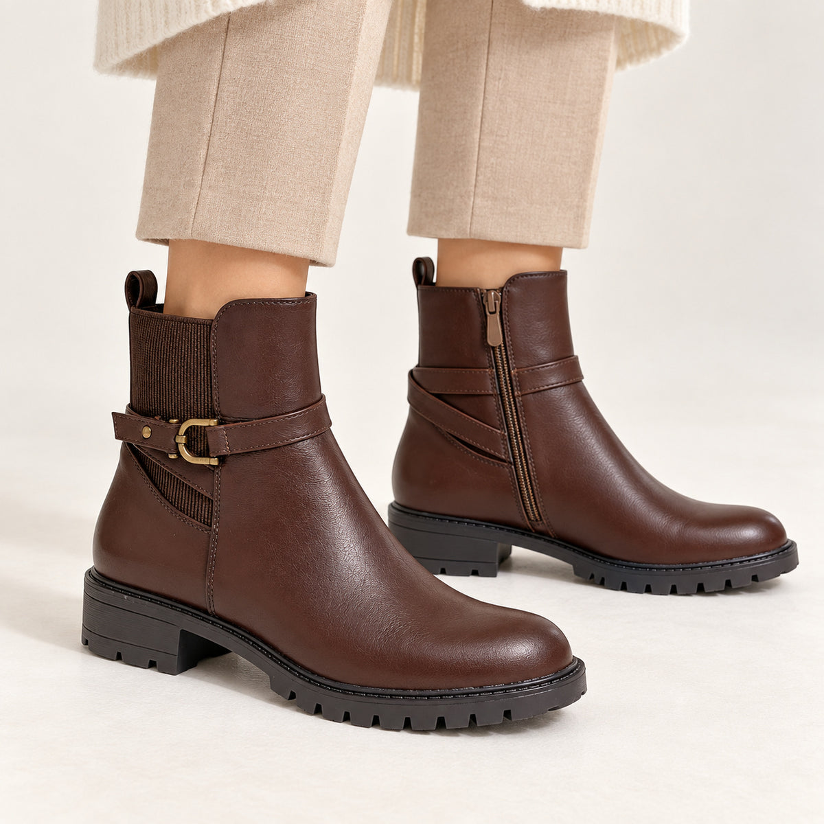 DOSPIES MUJER BOTIN CASUAL PLANO